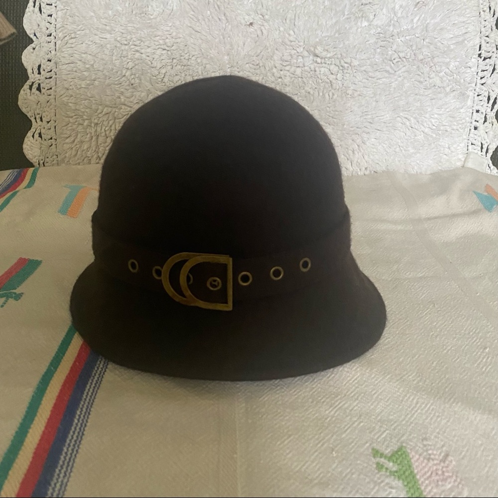 100% Wool Chocolate-Brown Hat